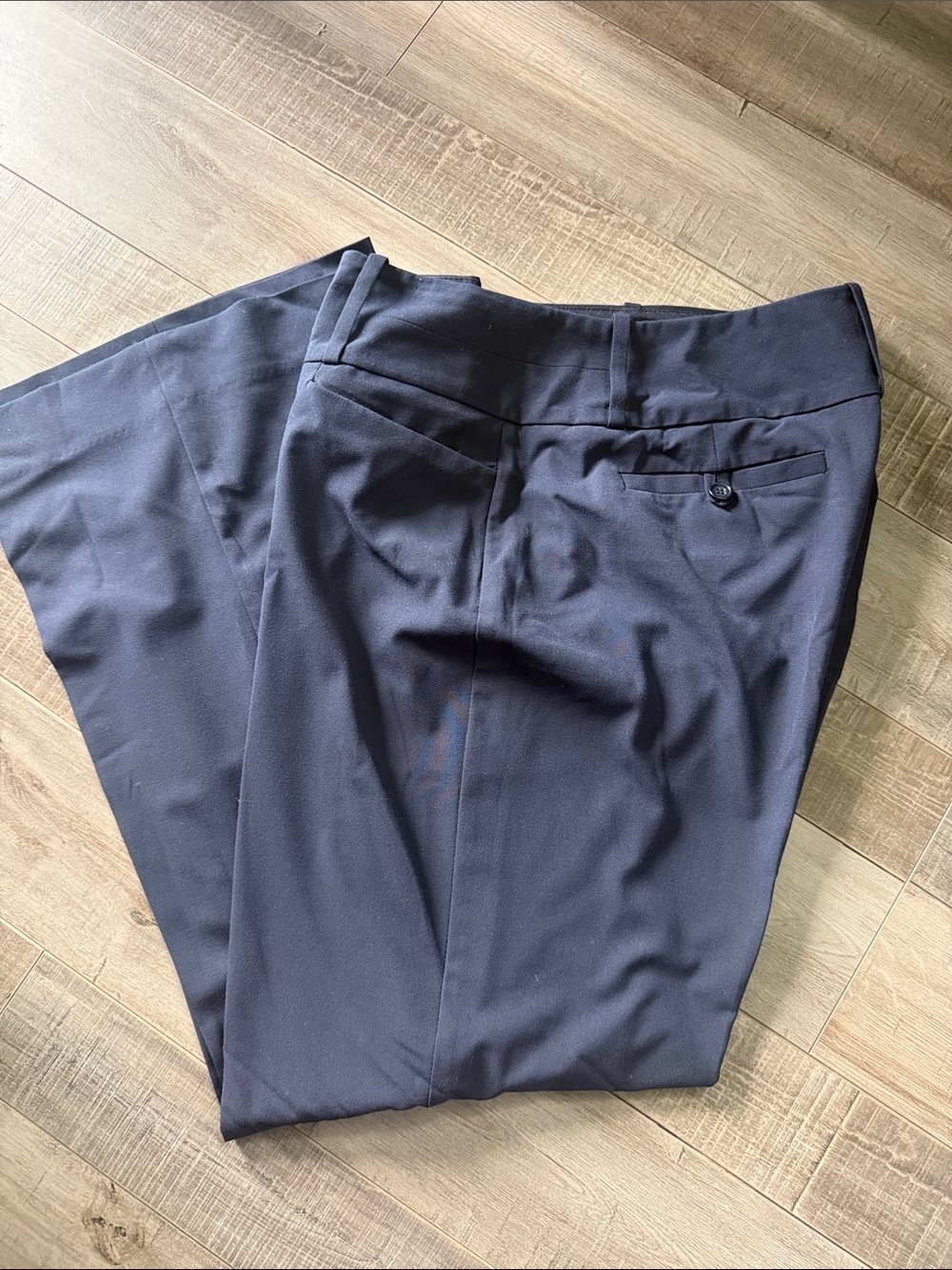 The Limited Navy Blue Tailored Dress Trousers